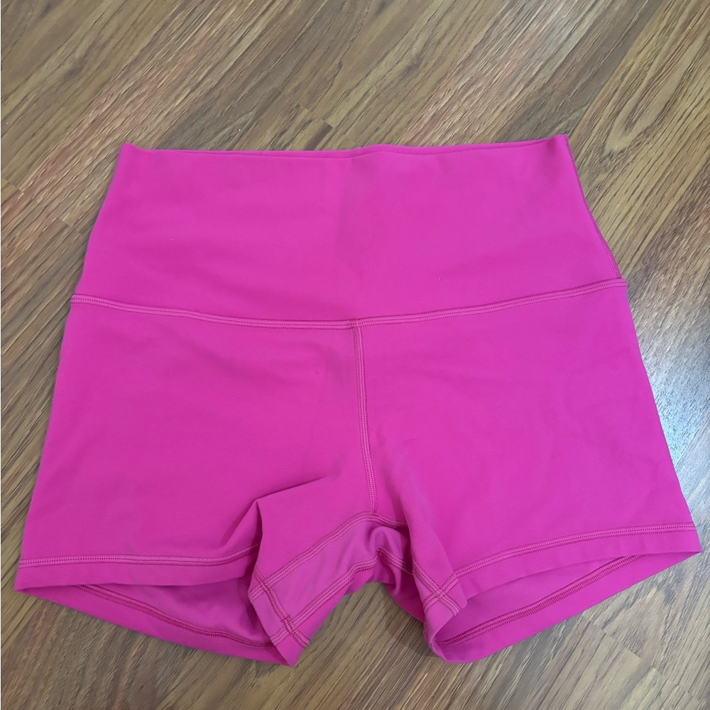lululemon Pink Biker Shorts